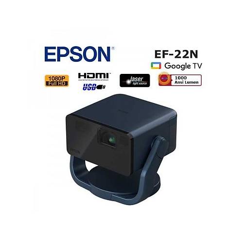 EPSON EF-22N 1000 Lmen 1920x1080 Full HD Akll Mini Lazer Projeksiyon TV