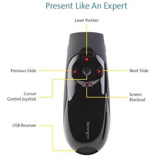 Kensington Expert Presenter K�rm�z� Lazerli