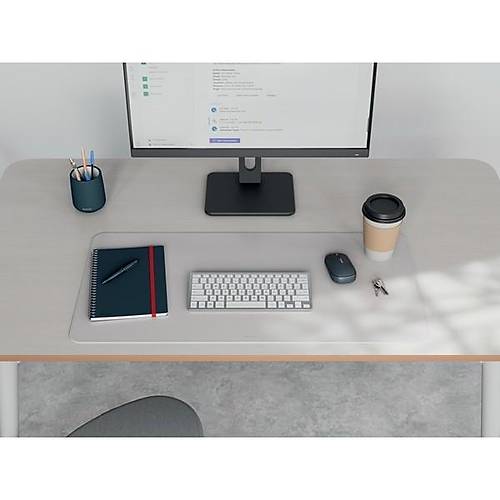 Leitz 40x80cm A��k Gri Renk B�y�k Masa Mat� Mouse Pad