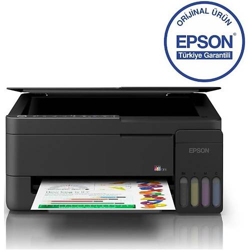EPSON EcoTank Home L3350 Wi-Fi �ok Fonksiyonlu M�rekkep Tankl� Yaz�c�