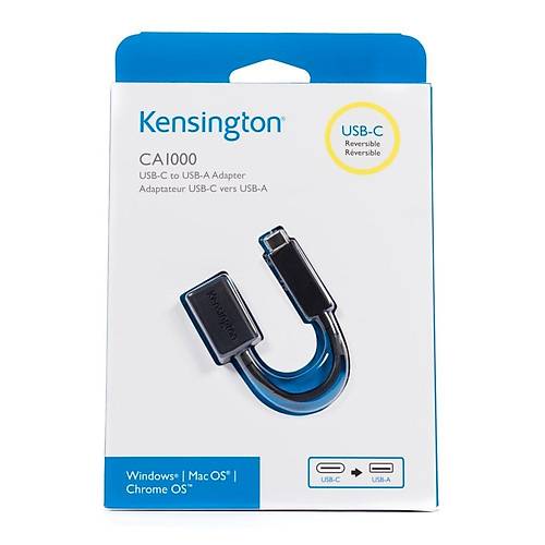 Kensington CA1000 USB-C to USB-A Adapt�r