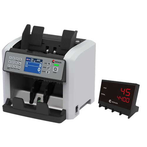 M�HLEN RAPTOR C57 1CIS �stten Besleme Kar���k Para Sayma Makinesi