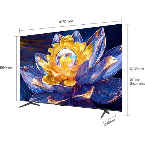 TCL 75Q6CGTV 4K UHD QD-MINI LED 75