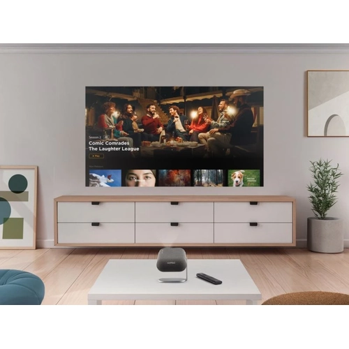 Viewsonic M1 Max Dahili Google TV'li 1080P Full HD Akll LED Projeksiyon Cihaz