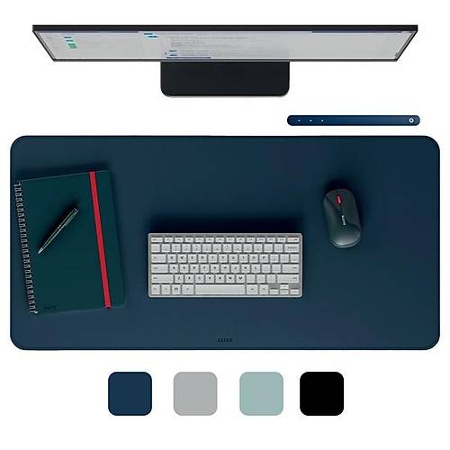 Leitz 40x80cm Koyu Mavi Renk B�y�k Masa Mat� Mouse Pad