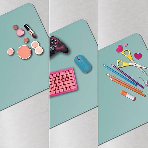 Leitz 40x80cm Mint Ye�ili Renk B�y�k Masa Mat� Mouse Pad