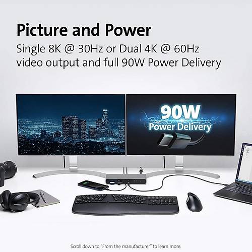 Kensington Doc.Station SD5700T Thunderbolt 4 Dual 4K