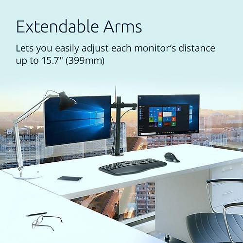 Kensington SmartFit Ergo �iftli Monit�r Kolu
