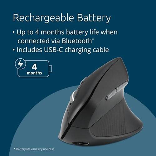 Kensington MY630 EQ Ergo �arjl� Mouse Siyah