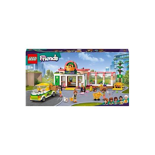 LEGO® Friends Organik Manav 41729 - 8 Yaş ve Üzeri İçin Yaratıcı Oyuncak Yapım Seti (830 Parça)