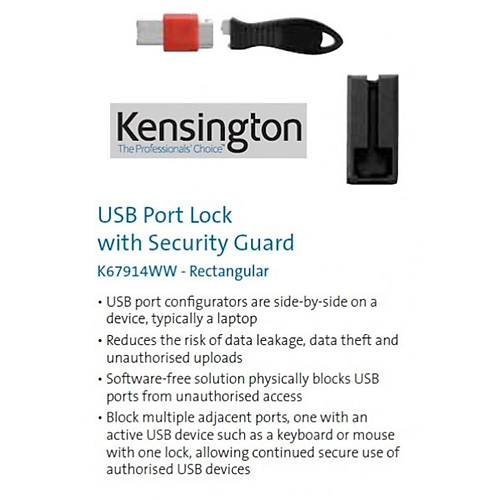 Kensington USB Kilit Kablosu Square
