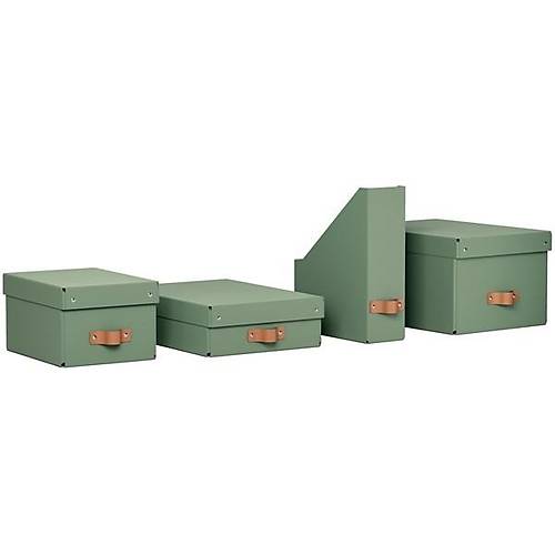 Leitz Puro Saklama Kutusu Kapakl� 8L M�NT YE��L� RENK %100 Geri D�n��t�r�lm�� Karton 2'li Paket