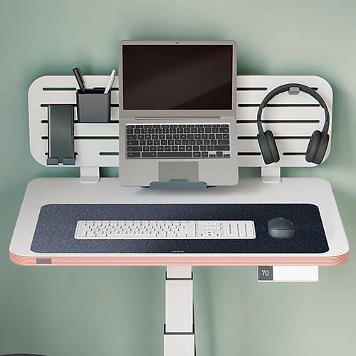 Leitz 70x36cm Ke�e Koyu Gri Renk B�y�k Masa Mat� Mouse Pad