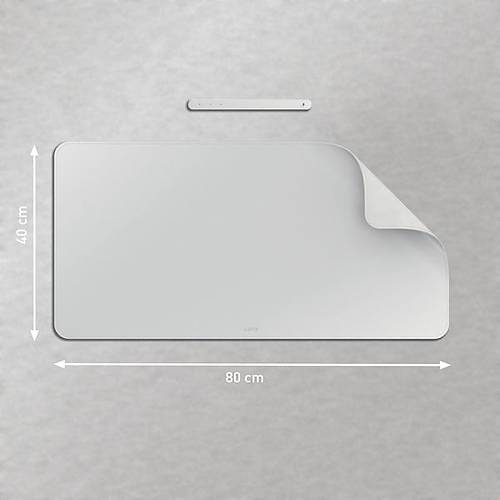 Leitz 40x80cm A��k Gri Renk B�y�k Masa Mat� Mouse Pad