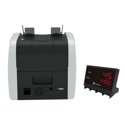 M�HLEN RAPTOR D87 Printerli �ki Katl� Kar���k Para Sayma Makinesi