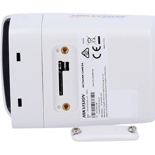 Hikvision DS-2CD1027G2H-LIUF 2 MP Mikrofonlu Smart Hibrit I��kl� Sabit Lensli Bullet 2.8mm IP G�venlik Kameras�