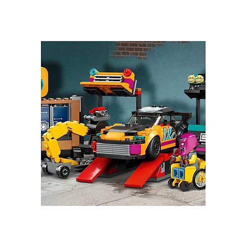 LEGO® City Araç Modifiye Atölyesi 60389 - 6 Yaş ve Üzeri Çocuklar için Yapım Seti (507 Parça)