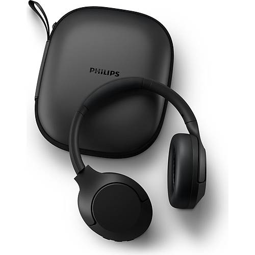 Philips TAH8506BK Bt Anc Pro Kulak Üstü Kulaklık 60H Dokunmatik Hi-Res Siyah