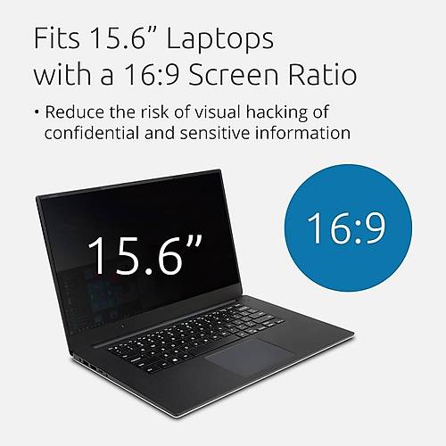 Kensington Gizlilik Filtresi 39,6 cm (15,6