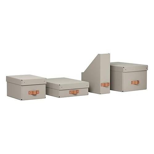 Leitz Puro Kutu Klas�r BEJ RENK %100 Geri D�n��t�r�lm�� Karton 2'li Paket