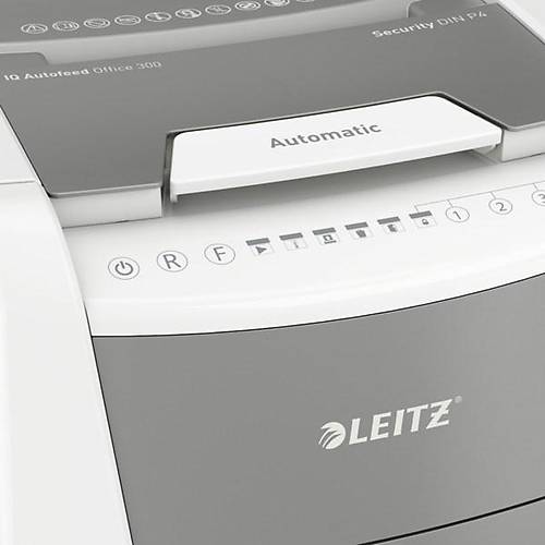 Leitz IQ Autofeed Office 300 Otomatik Evrak İmha Makinesi P4