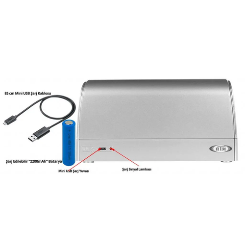 HTM V�OLET SMART LED UV Bataryal� Para Kontrol Cihaz�