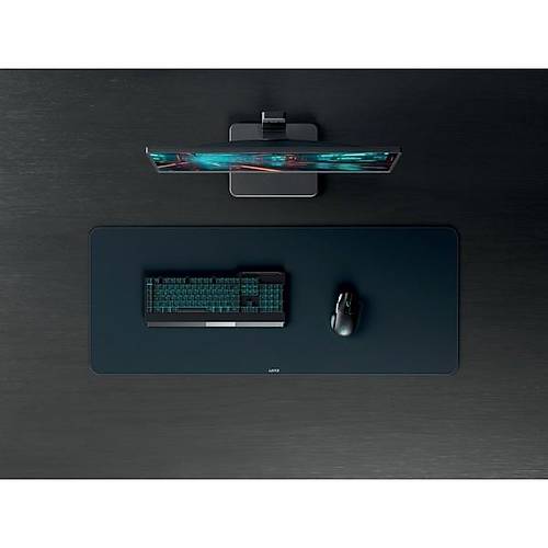 Leitz 100x40cm Koyu Gri Ekstra B�y�k Gaming Masa Mat� Mouse Pad