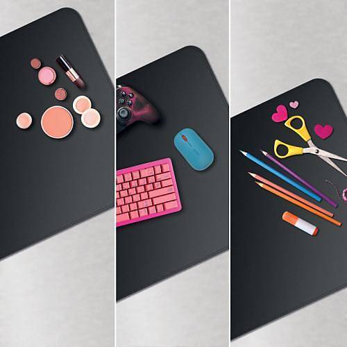 Leitz 40x80cm Siyah Renk B�y�k Masa Mat� Mouse Pad