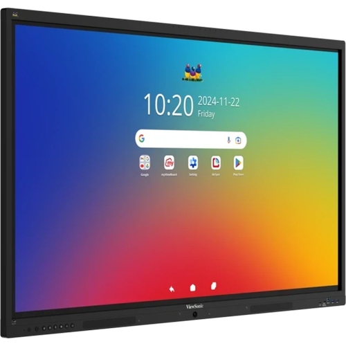 ViewSonic ViewBoard IFP5541-1-1C 55''in� EDLA Sertifikal� Hareket Sens�rl� ve 8 mikrofonlu Ekran