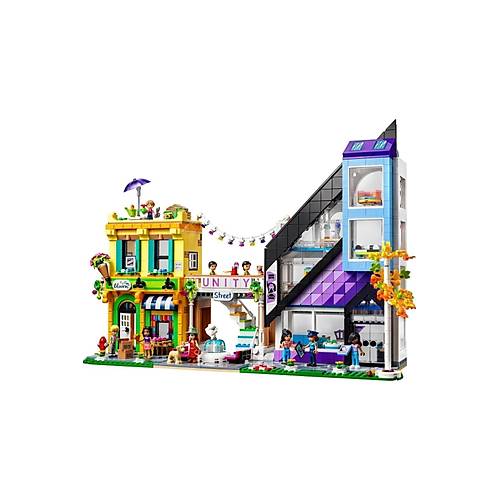 ® Friends Şehir Merkezi Çiçek ve Tasarım Dükkanları 41732 - Oyuncak Yapım Seti (2010 Parça)