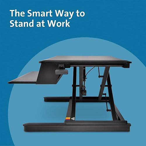 Kensington Sit/Stand Desk SmartFit Siyah