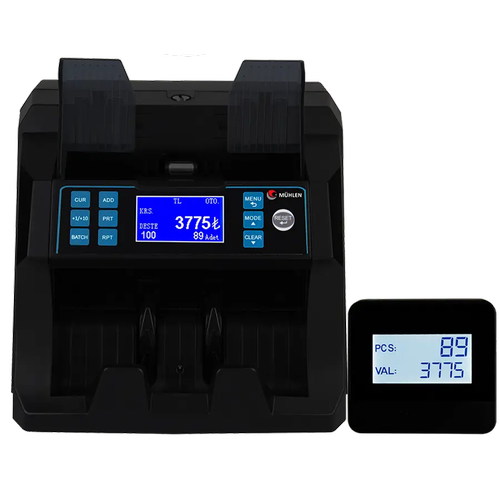 M�HLEN ATOM 3 9360 ( TL, �, � ) Kar���k Para Sayma Makinesi