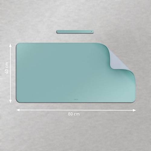 Leitz 40x80cm Mint Ye�ili Renk B�y�k Masa Mat� Mouse Pad