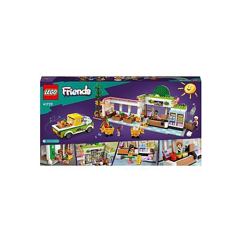 LEGO® Friends Organik Manav 41729 - 8 Yaş ve Üzeri İçin Yaratıcı Oyuncak Yapım Seti (830 Parça)