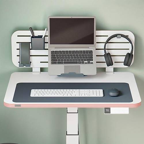 Leitz 70x36cm Koyu Gri Premium B�y�k Deri Masa Mat� Mouse Pad