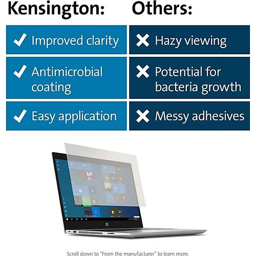 Kensington Anti-Glare Blue Light Filtresi 125W9