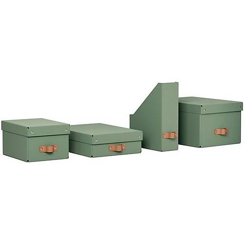 Leitz Puro Saklama Kutusu Kapakl� 17L M�NT YE��L� RENK %100 Geri D�n��t�r�lm�� Karton 2'li Paket