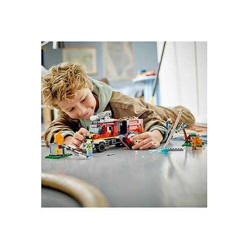 LEGO® City İtfaiye Komuta Kamyonu 60374 - 7 Yaş ve Üzeri Çocuklar için Yapım Seti (502 Parça)