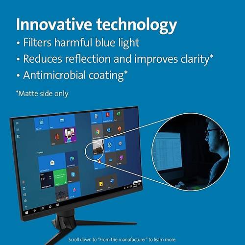 Kensington Anti-Glare Blue Light Filtresi 215W9