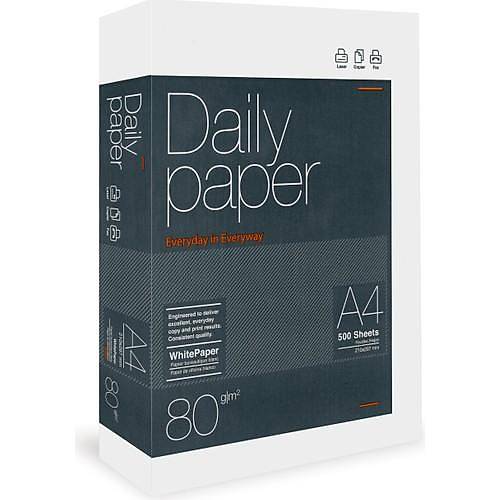 Daily Paper A4 80 Gr. 5'li Paket/1Koli Fotokopi Kağıdı