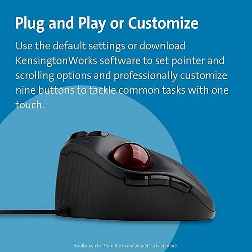 Kensington ProFit Dikey Trackball