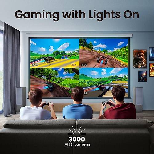 BenQ TK700ST 4K 3000 L�men Ultra HD K�sa Mesafe Projeksiyon Cihaz�