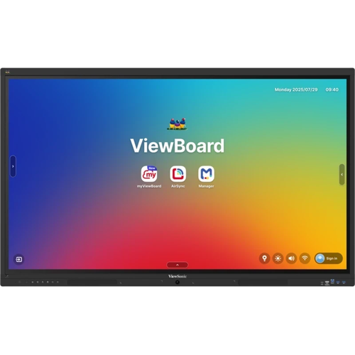 ViewSonic ViewBoard IFP9841-1-1C 98''in� EDLA Sertifikal� Hareket Sens�rl� ve 8 Mikrofonlu Ekran