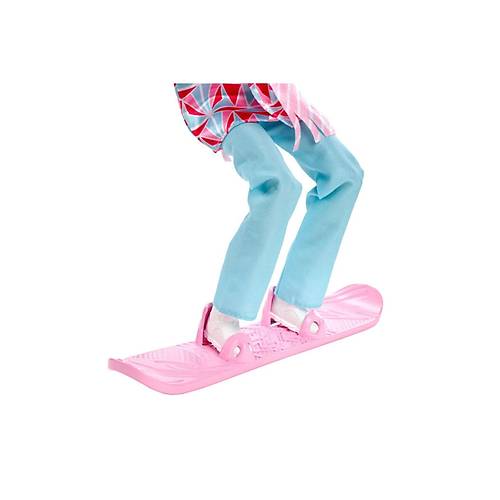Barbie Snowboard Sporcusu Bebek Hcn32