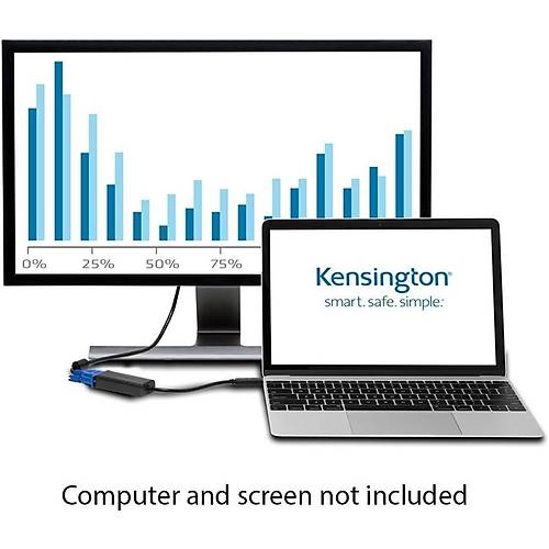 Kensington CV2000V USB-C HD VGA Adapt�r