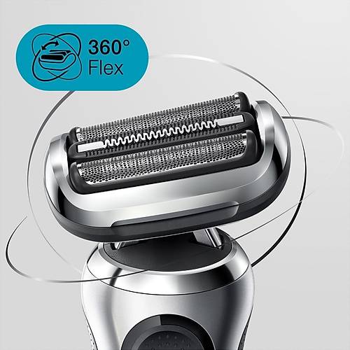 Braun Yeni Seri 7 S1000S Kablosuz Tıraş Makinesi Autosense 360° Flex Easyclick Islak & Kuru