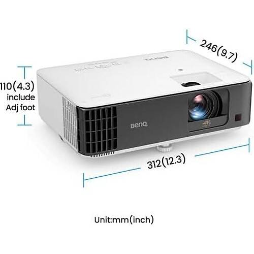 BenQ TK700ST 4K 3000 L�men Ultra HD K�sa Mesafe Projeksiyon Cihaz�