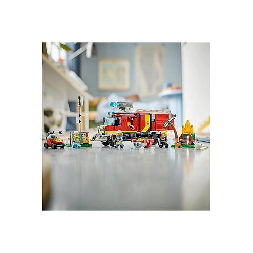 LEGO® City İtfaiye Komuta Kamyonu 60374 - 7 Yaş ve Üzeri Çocuklar için Yapım Seti (502 Parça)