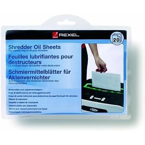 Rexel Evrak �mha Makinesi Ya�l� Bak�m Ka��d� 20'li Paket