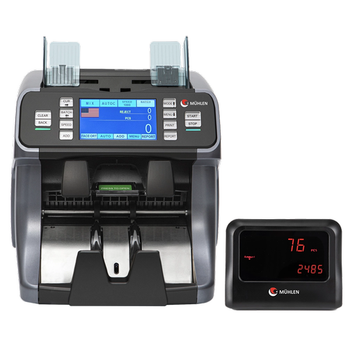 M�HLEN FALCON K88 Yaz�c�l� Haf�zal� �ki Katl� Fitnessli Para Sayma Makinesi